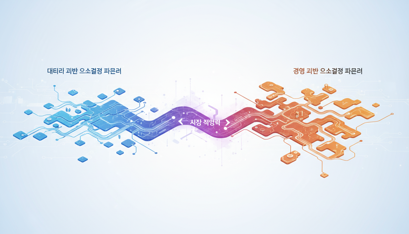 wanx.ink - 데이터 기반 의사결정 파트너와 경험 기반 의사결정 파트너의 시장 적응력 관련 안내 이미지