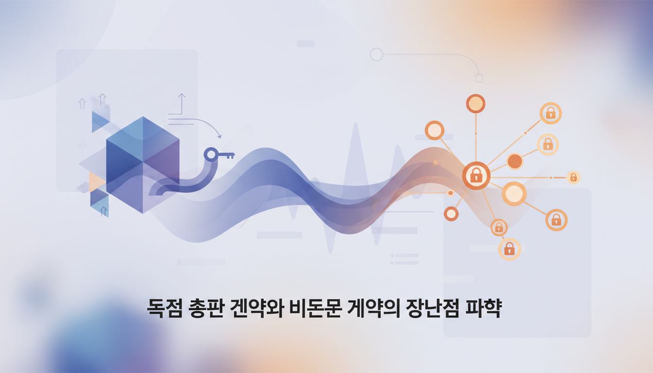 wanx.ink - 독점 총판 계약과 비독점 계약의 장단점 파악 관련 안내 이미지
